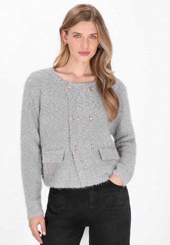 DreiMaster Vintage - Cárdigan en gris: frente