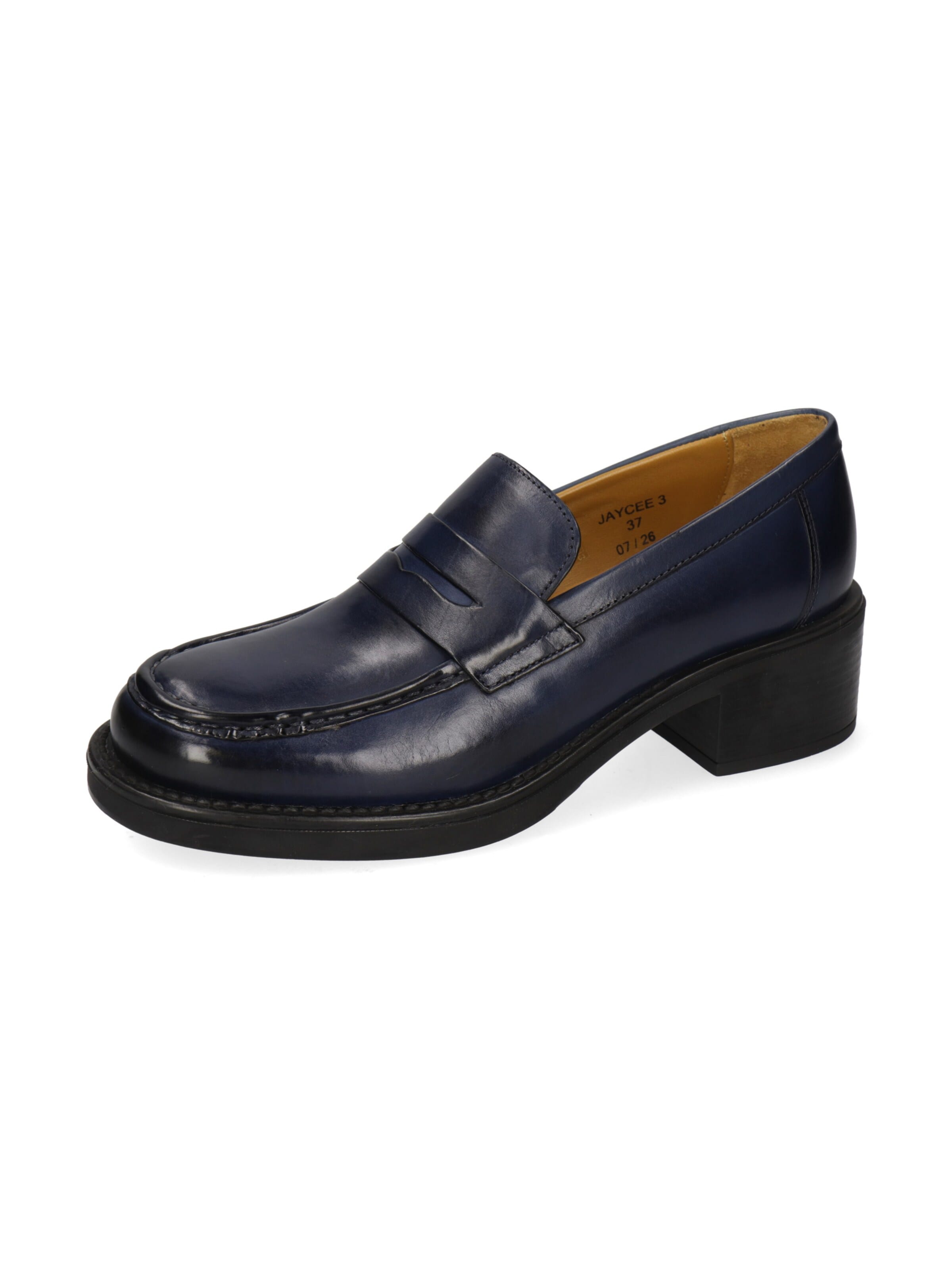 MELVIN & HAMILTON Moccasins 'Jaycee 3' in Blue: front