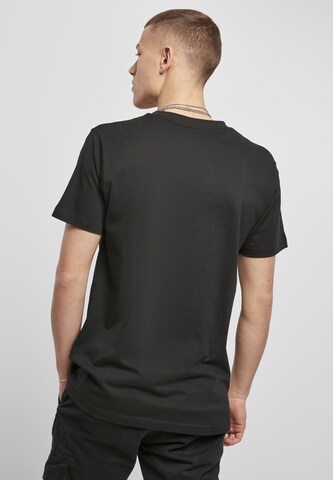 MT Men Regular fit Shirt 'Peace Sign' in Black