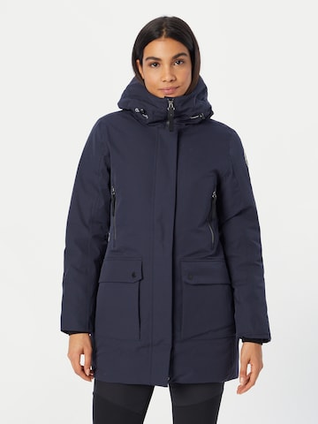 ICEPEAK Outdoorjas 'Aldora' in Blauw: voorkant