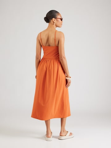 Rochie de vară 'Florentina' de la ABOUT YOU pe portocaliu