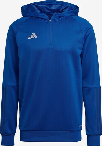 ADIDAS PERFORMANCE Sportsweatshirt 'Tiro 23' in Blau: predná strana