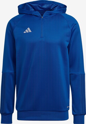 ADIDAS PERFORMANCE Athletic Sweatshirt 'Tiro 23' in Blue: front