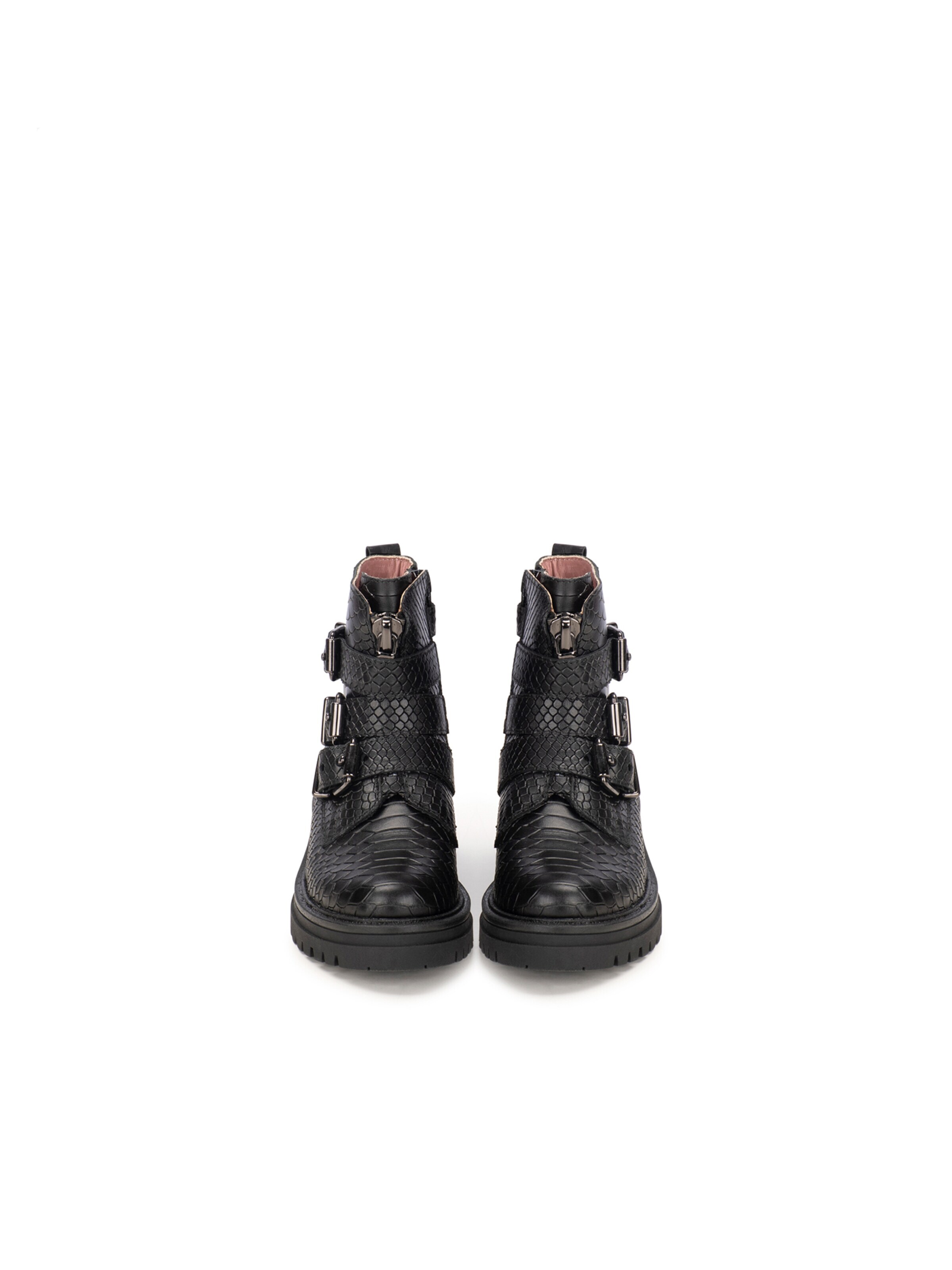 Poelman Boots 'Monk' in Black