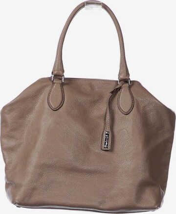 ABRO Handtasche gross Leder One Size in Beige: predná strana