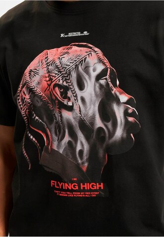 juoda Mister Tee Marškinėliai 'Flying High'