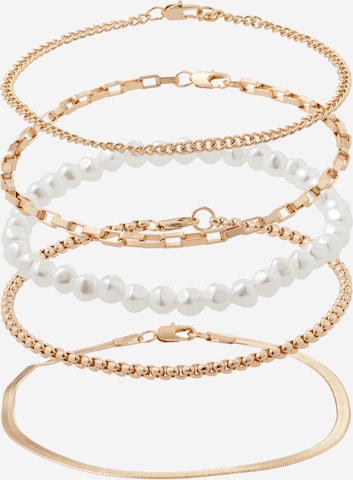 ABOUT YOU Armband 'Sandra' in Goud: voorkant