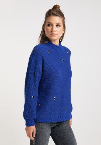 Pull-over MYMO en bleu : devant