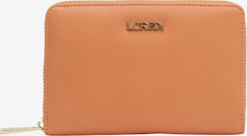 L.CREDI Wallet 'Filippa' in Orange: front