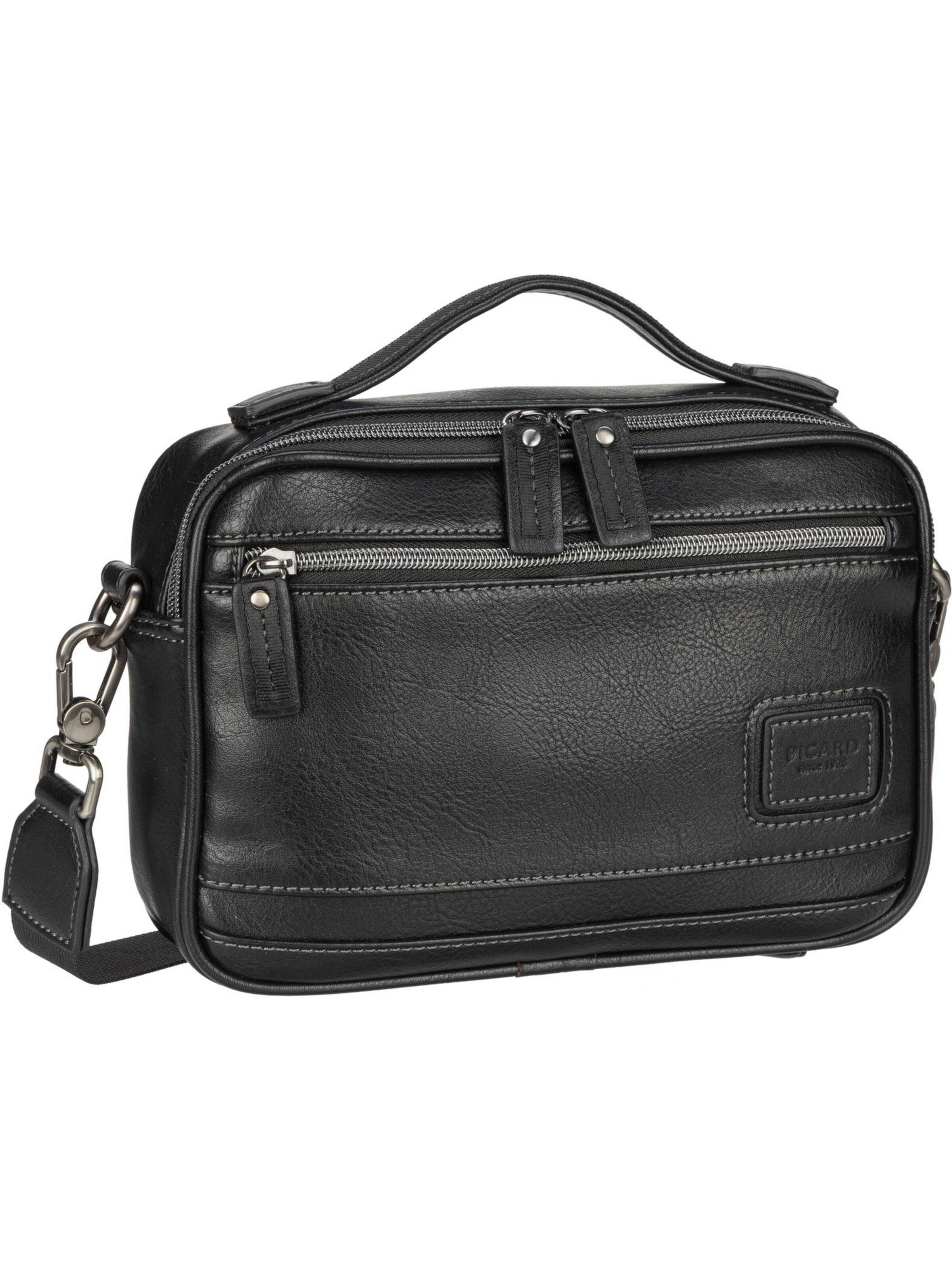 Picard Schoudertas 'Breakers' in Zwart: voorkant