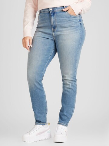 Tommy Hilfiger Curve Slimfit Jeans 'Harlem' in Blauw: voorkant