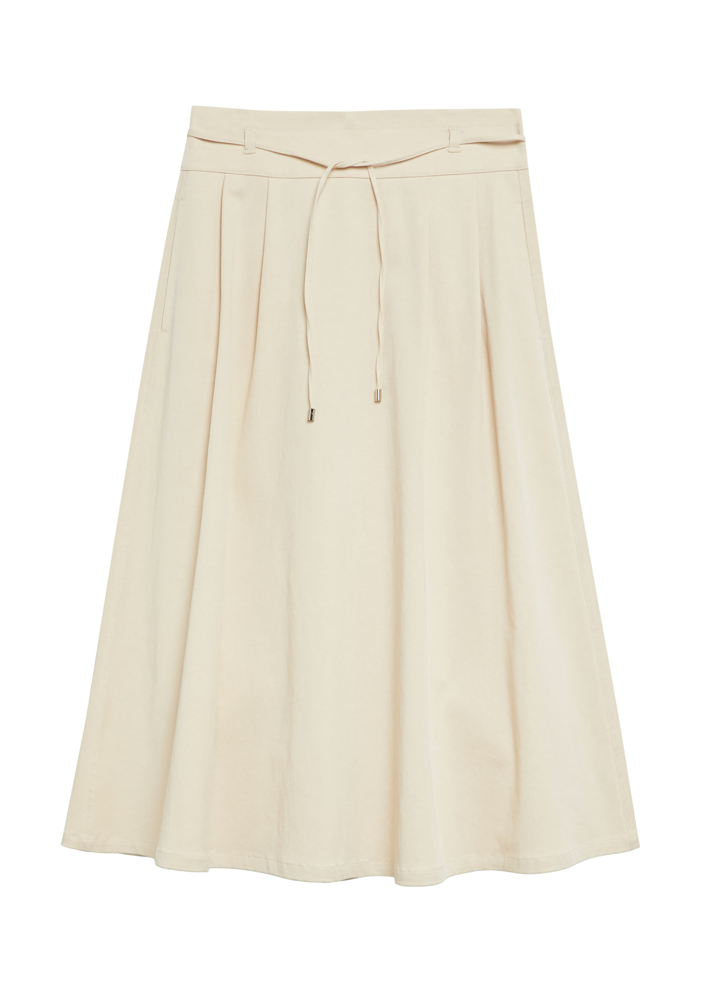 COMMA Rok in Beige: voorkant