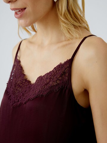 OUI Spitzentop in Rot