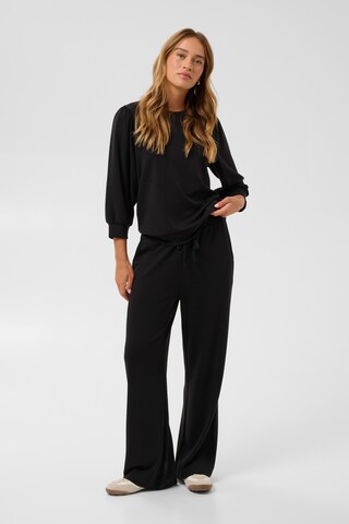 Kaffe - Sweatshirt 'Annie' em preto