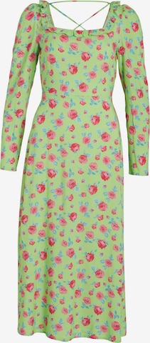 Robe 'ROSEY' VILA en vert : devant