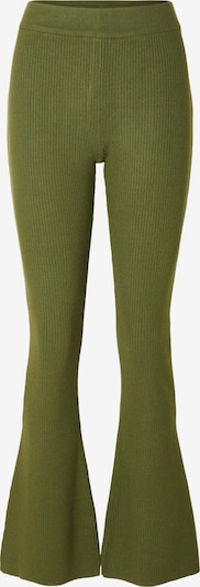 Pantaloni 'KARO' SELECTED FEMME pe verde închis, Vizualizare produs