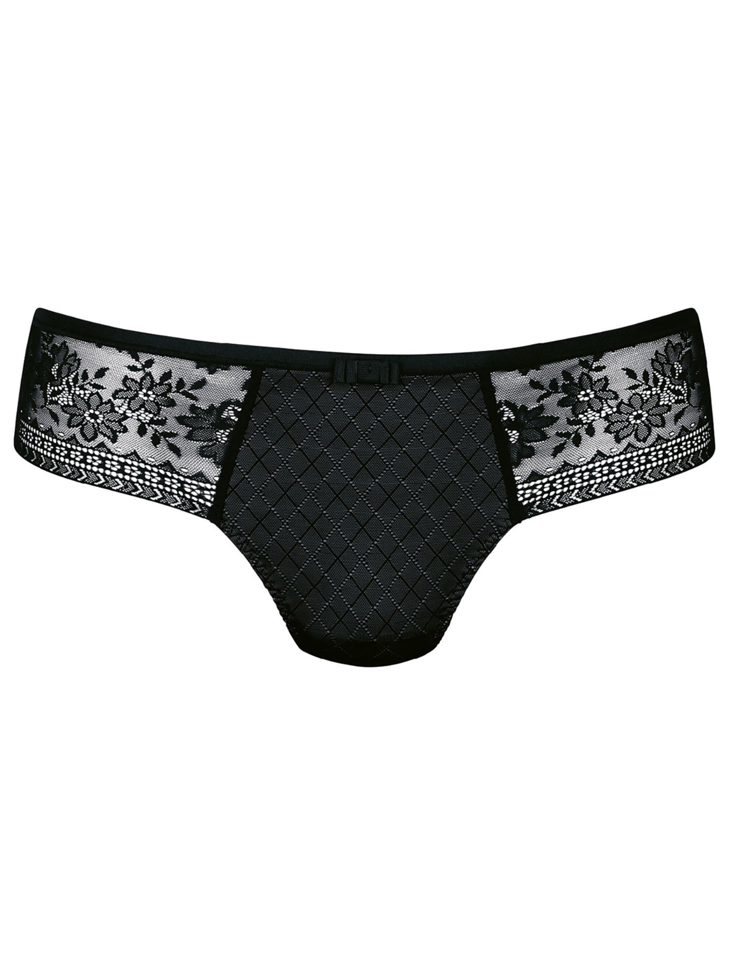 ANITA Boyshorts 'Rosemary' in Black: front