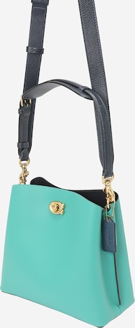 COACH Handbag in Green: front