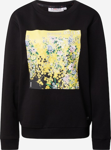 LOOKS by Wolfgang Joop Sweatshirt i svart: forside