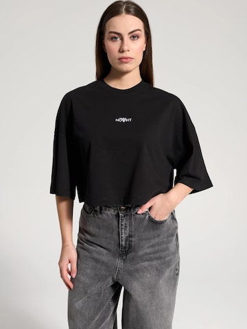 NOWIHT Shirt 'Philomena'‌‌‌‌ in Schwarz
