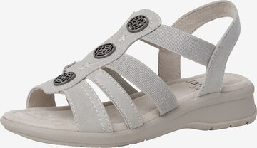 JANA Sandals in Grey: front