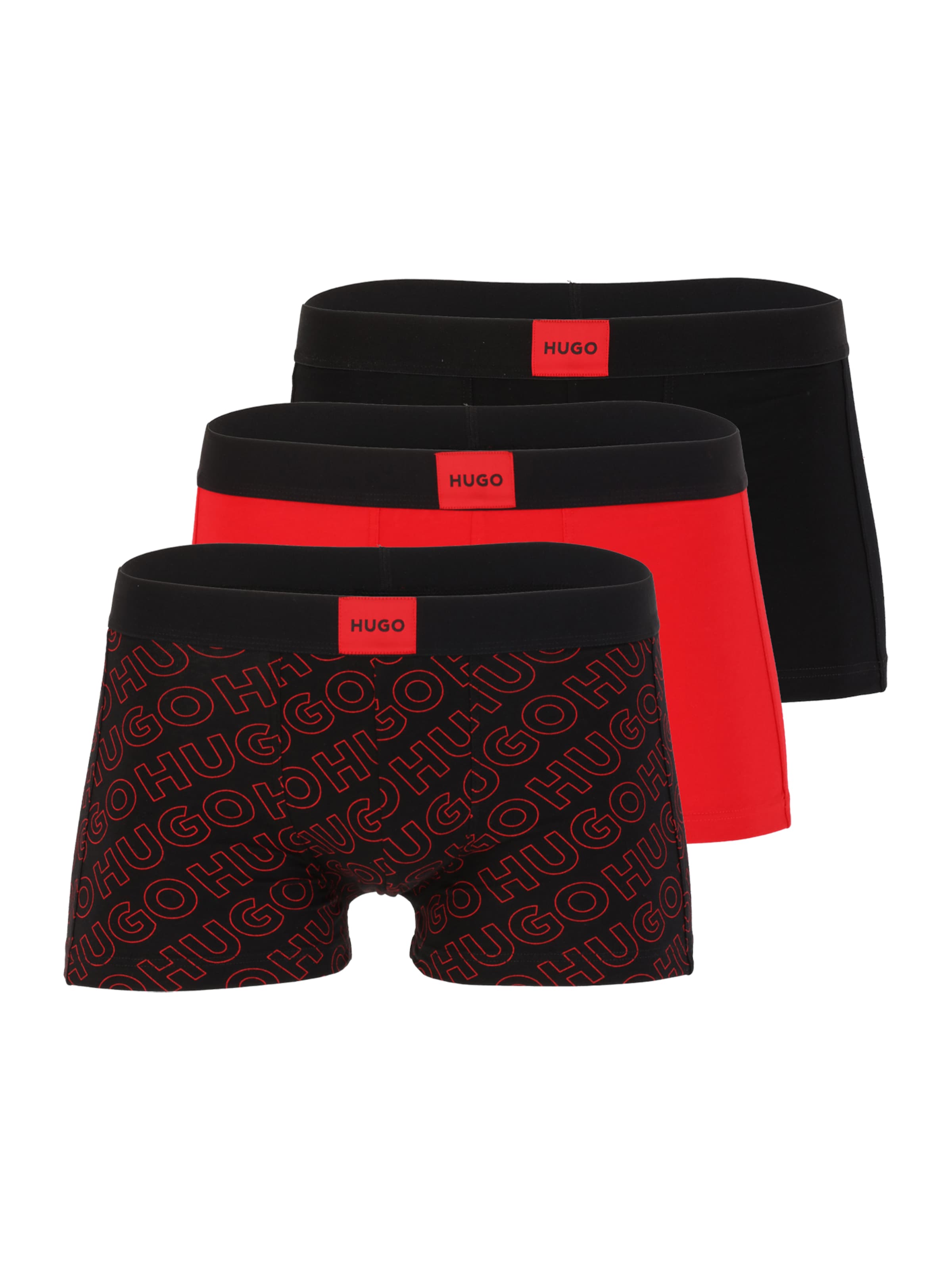 HUGO Boxer shorts 'GALAXY' in Red: front