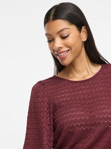 Camicia da donna 'VIDano' di VILA in rosso