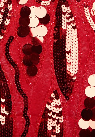 Haut faina en rouge