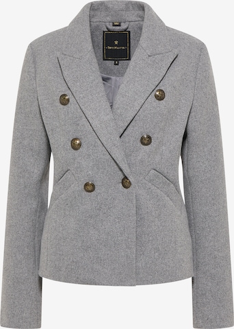 DreiMaster Klassik Between-Season Jacket in Grey: front