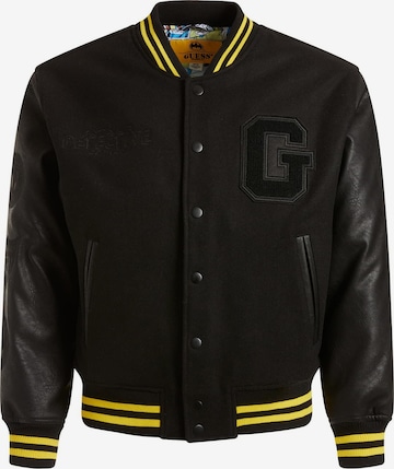 GUESS Between-Season Jacket 'Batman-Patch' in Black: front