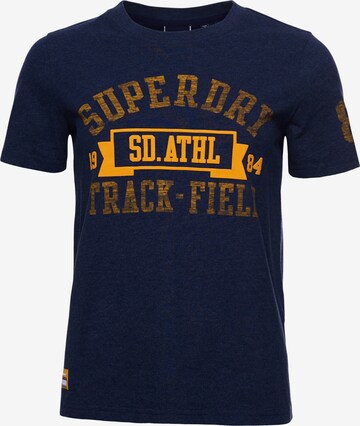 Superdry T-Shirt in Blau: predná strana