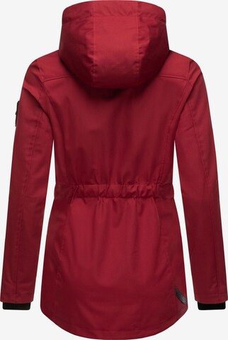 MARIKOO Between-Seasons Parka 'Babetaa' in Red