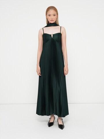 Robe 'GISELLE' Abercrombie & Fitch en vert : devant