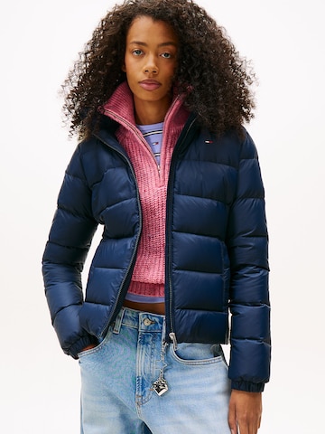 Tommy Jeans Winter jacket in Blue: front