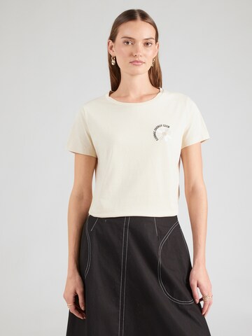 BOSS T-Shirt 'C_Elove_5' in Gelb: Vorderseite
