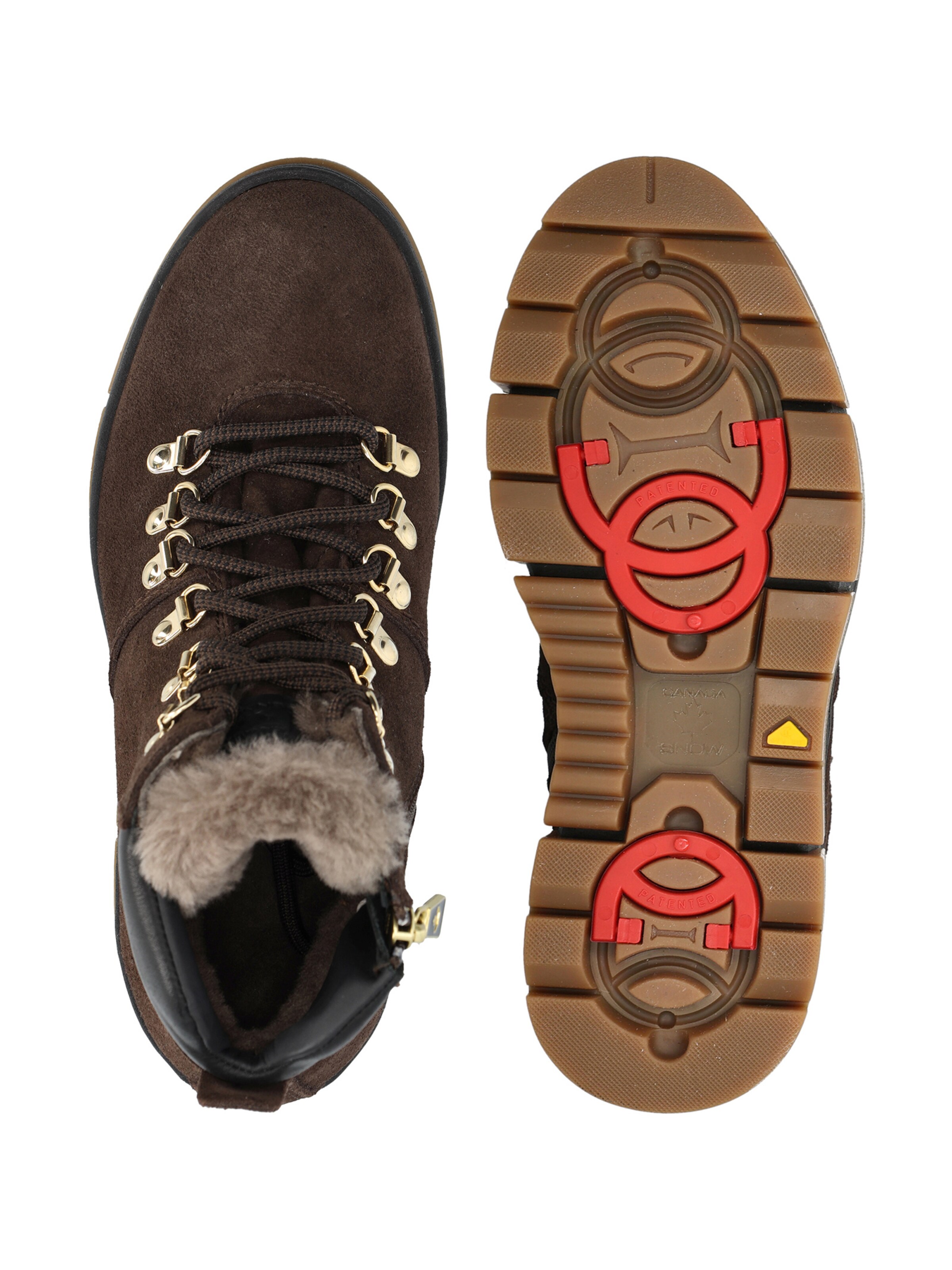 CANADA SNOW Veterlaarzen 'MOUNT FIONA' in Bruin