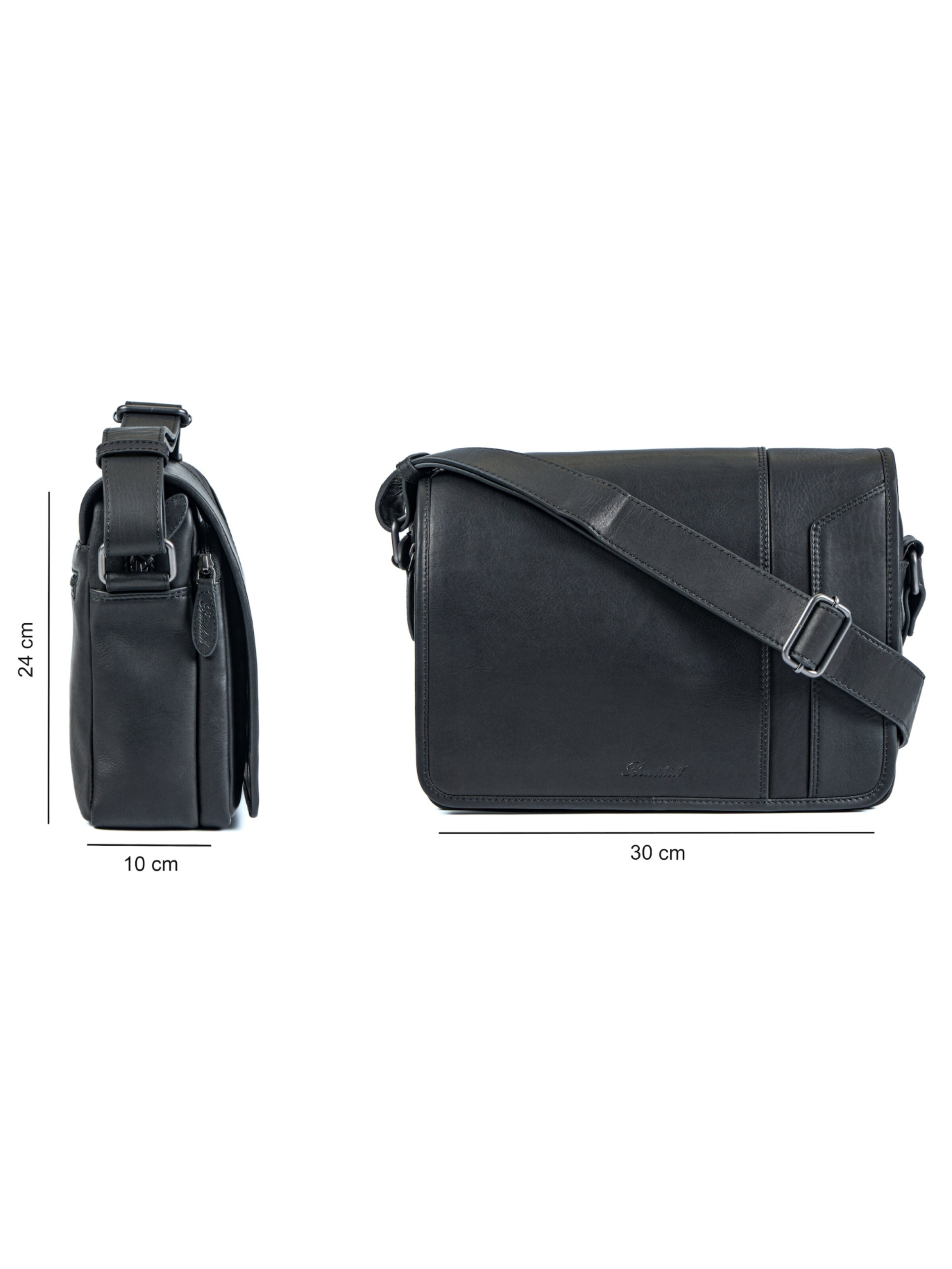 Benthill Laptop Bag in Black