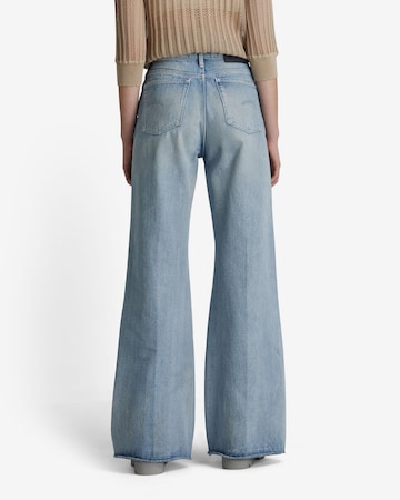 G-Star RAW Wide leg Jeans in Blauw