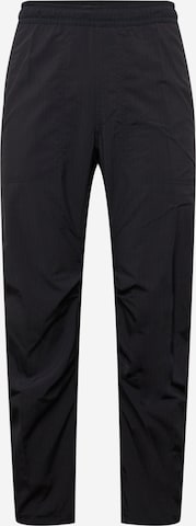 NIKE Regular Sports trousers in Black: front