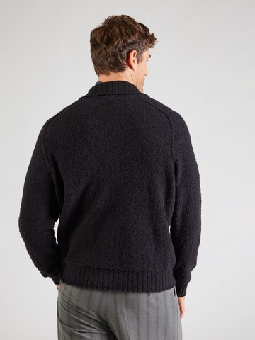 Vestes en maille 'San Joseph' HUGO en noir