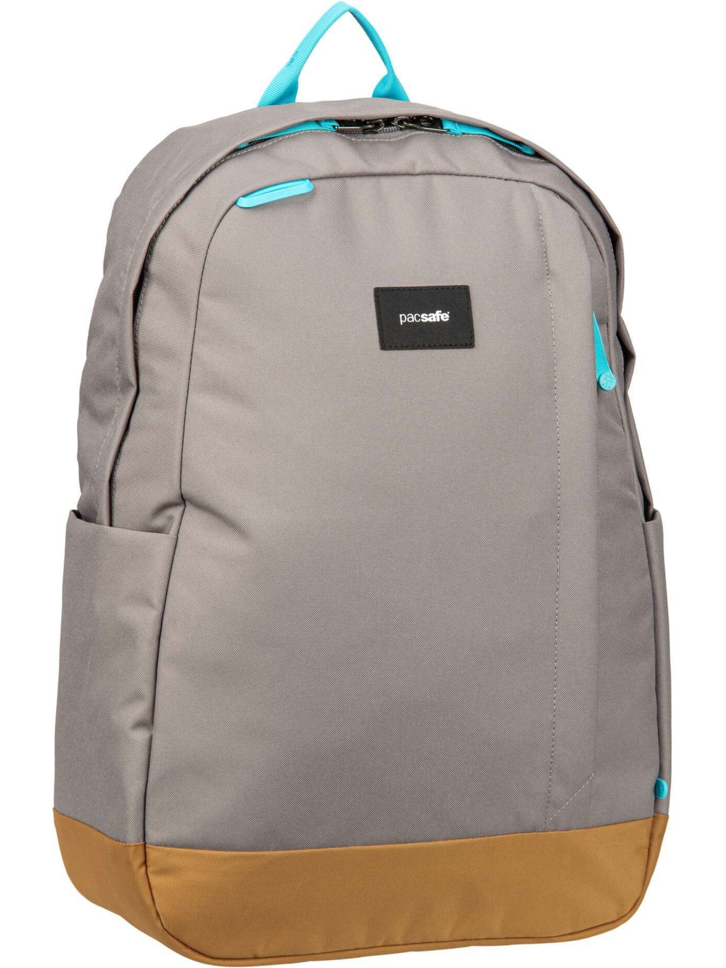 Zaino 'Go' di Pacsafe in grigio: frontale