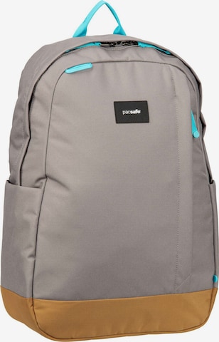 Pacsafe Rucksack 'Go' in Grau: Vorderseite