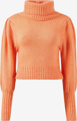 LELA Sweater in Orange: front