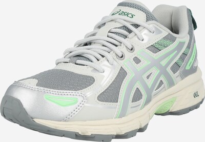 ASICS SportStyle Baskets basses 'Gel Venture 6​' en gris / gris foncé / vert clair / blanc, Vue avec produit