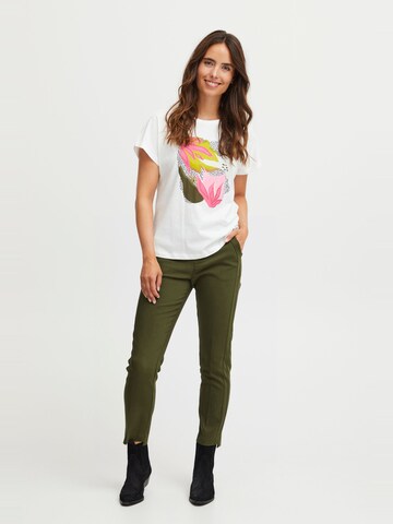 Fransa - Slimfit Pantalón chino 'Vita Tessa' en verde