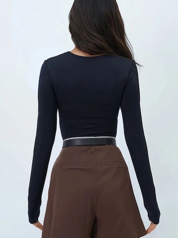 Maglietta di Trend Alaçatı Stili in nero