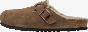 ruda BIRKENSTOCK Šlepetės 'Boston': priekis