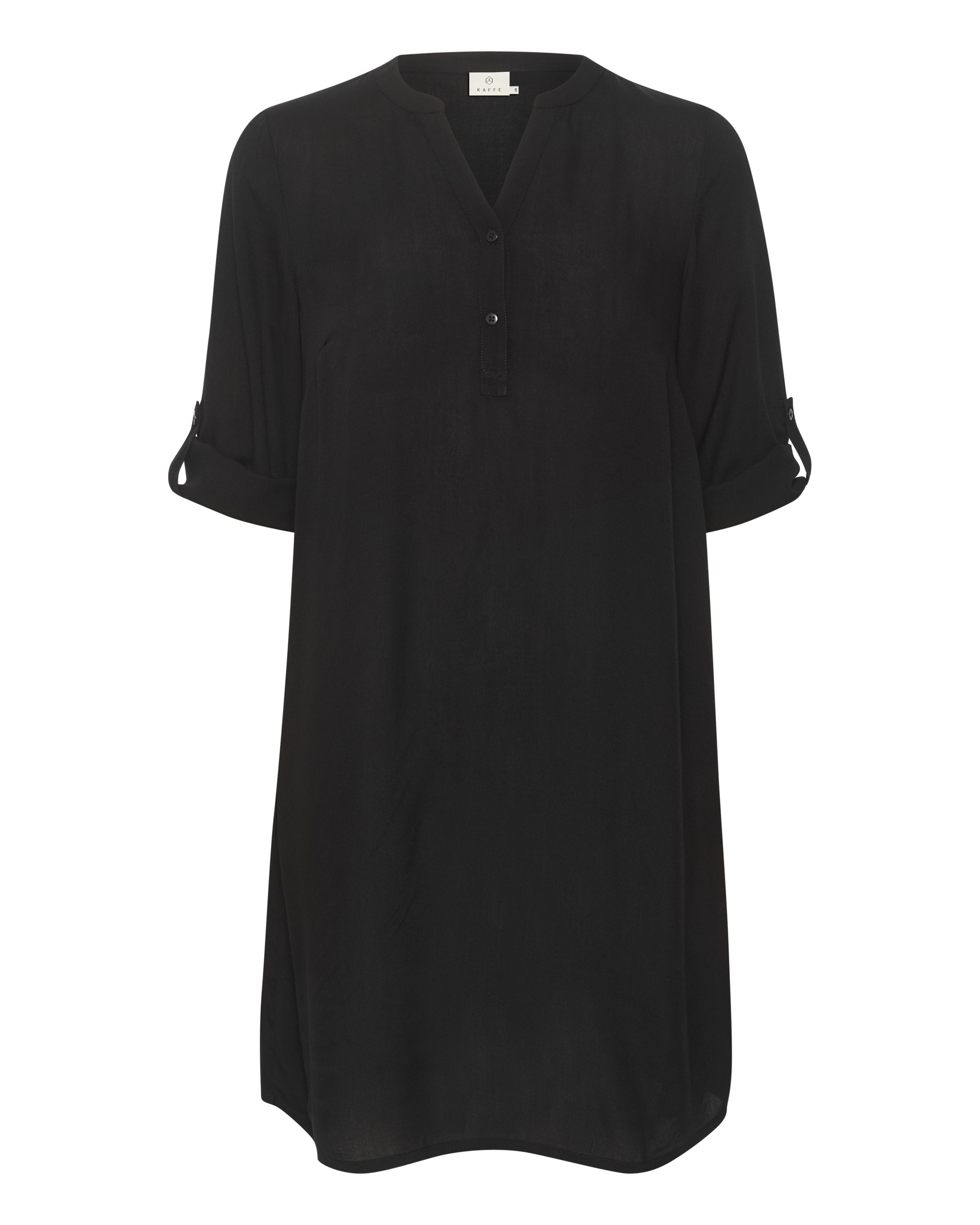Kaffe Tunika 'Rilla' i sort: forside