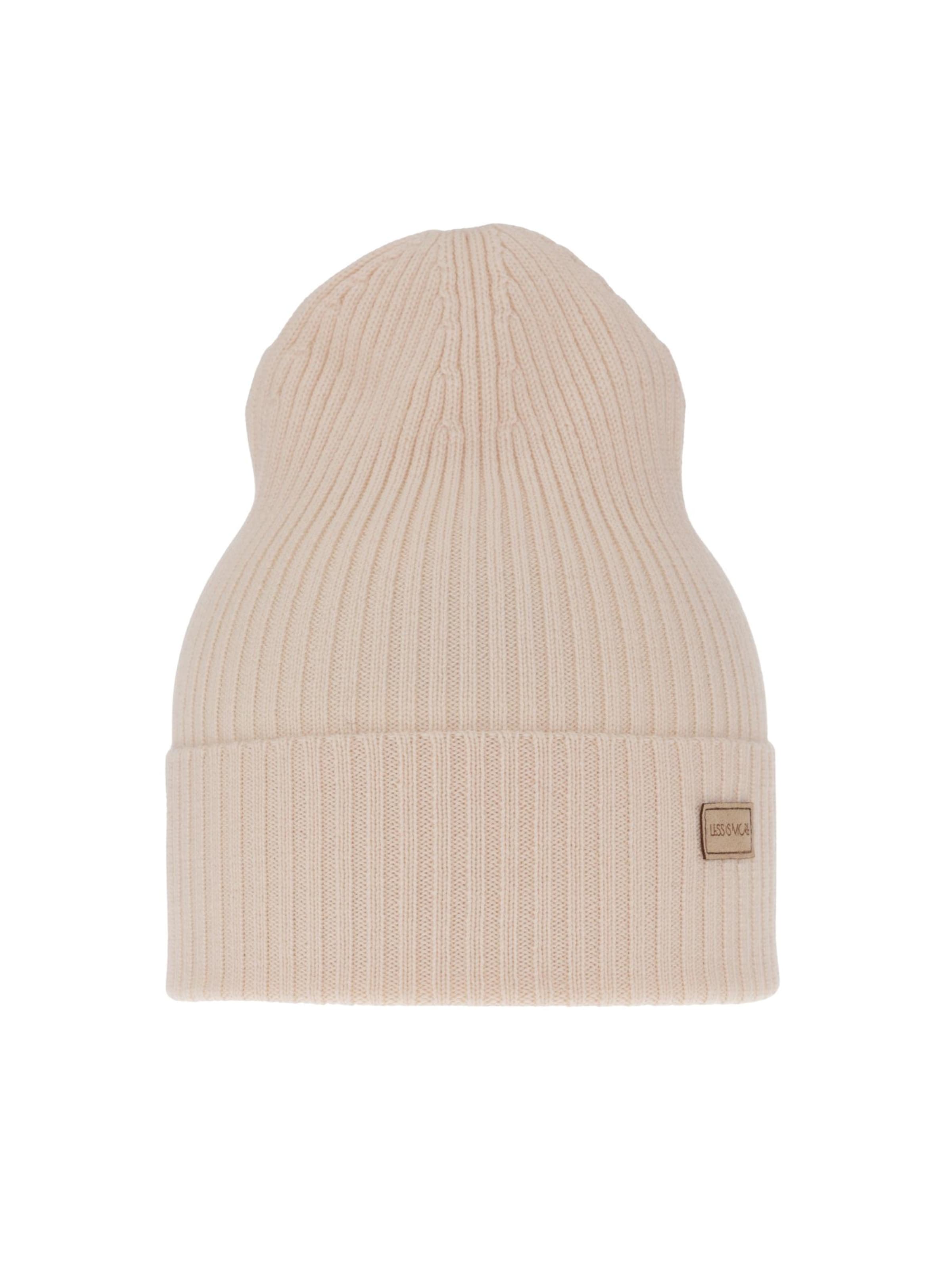 Maxte Mütze‌‌‌‌‌‌‌ in Beige: Vorderseite