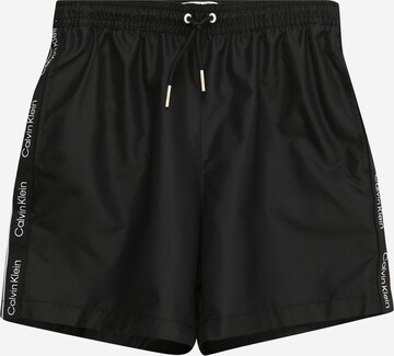 Calvin Klein Swimwear Zwemshorts in Zwart: voorkant